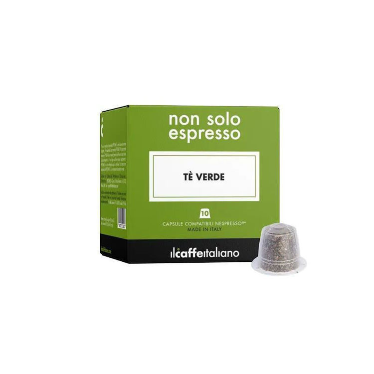 Picture of Green Tea Earl Grey Compatible with Nespresso IL Caffe Italiano - 10 Capsules