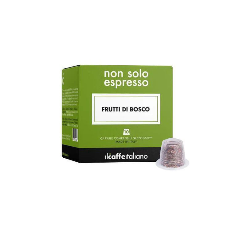 Picture of Forest Fruit Infusion Compatible with Nespresso IL Caffe Italiano - 10 Capsules