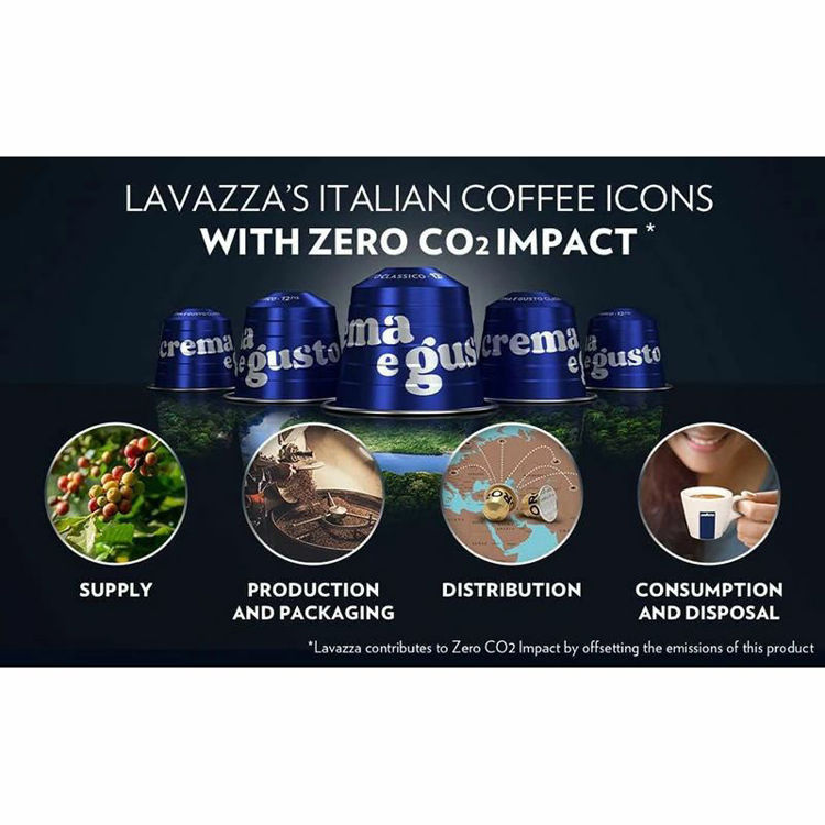 Picture of Lavazza Crema e Gusto Aluminium Capsules Compatible With Nespresso - 10 Capsules