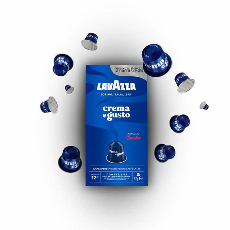 Picture of Lavazza Crema e Gusto Aluminium Capsules Compatible With Nespresso - 100 Capsules